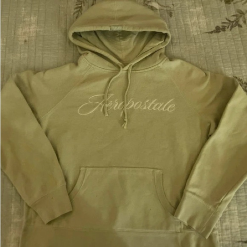 light green aeropostal hoodie